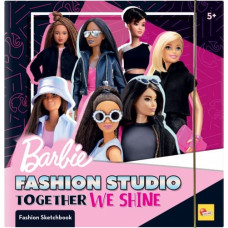 Lisciani Barbie Sketch book together fasion studio