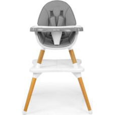 Milly Mally High chair for feeding 2in1 Malmo Grey