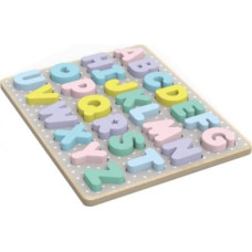 Iwood Alphabet Puzzle wo oden pastel color