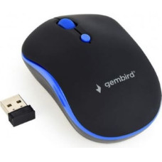 Gembird Wireless optical mouse black-blue