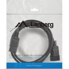 Lanberg Power cord extension cord IEC 320 C19 - C20 VDE 1.8M VDE black