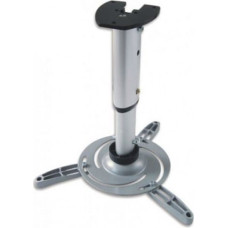 Techly Arm for projector 30-37cm ceiling, 15kg, silver