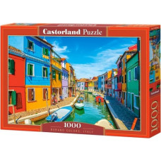 Castor Puzzle 1000 elements Burano Colors Italy