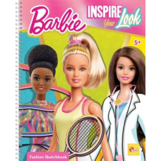 Lisciani Barbie Sketch book Inspire Your Look