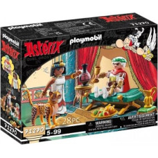 Playmobil Asterix 71270 Caesar and Cleopatra with a leopard