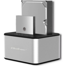 Qoltec Docking station 2xHDD/SSD, USB 3.0