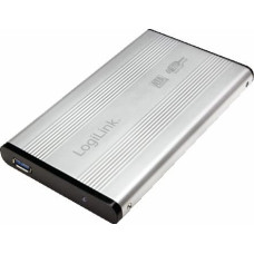 Logilink External HardDisk enclosure 2,5 Inch S-ATA USB 3.0 Alu, Silver