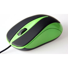 Media-Tech Wired Optical Mouse 800dpi black & green MT1091G