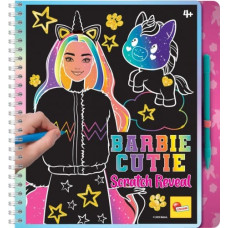 Lisciani Barbie Sketch Book Cutie Scratch