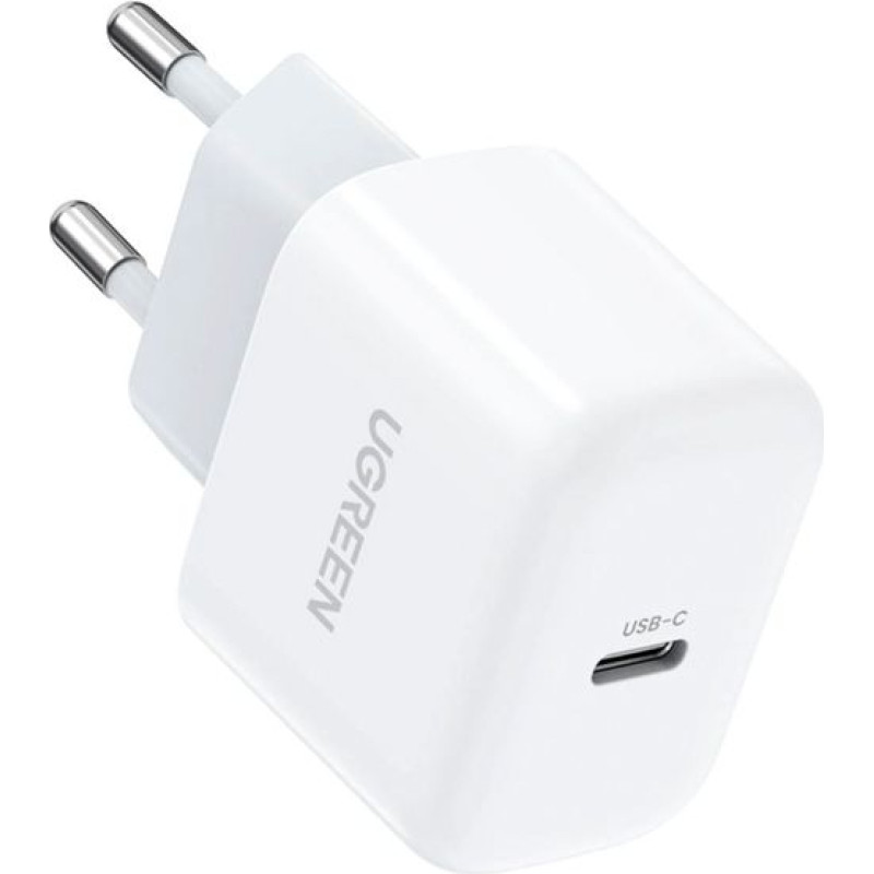 Ugreen Mini USB-C 20W PD Wall Charger EU White