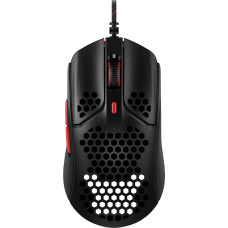 Hyperx Pulsefire Haste — spēļu pele (melnā un sarkanā krāsā)