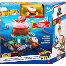 Hot Wheels City Set Ice Cream Shop