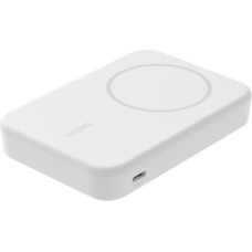 Belkin Powerbank with stand 8000mAh Qi2 MagSafe white