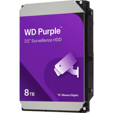 Western Digital HDD|WESTERN DIGITAL|Purple|8TB|SATA 3.0|256 MB|5640 rpm|3,5