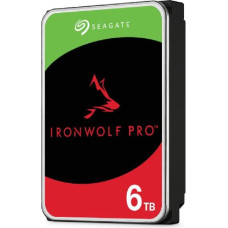 Seagate HDD|SEAGATE|IronWolf Pro|6TB|SATA|256 MB|7200 rpm|3,5