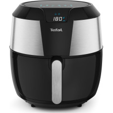 Tefal Easy Fry EY701D Viens 5,6 L Atsevišķs 1850 W Karstā gaisa fritētājs Melns, Nerūsējošs tērauds