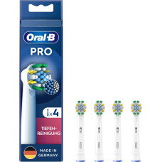 Oral-B Deep Cleaning 4 pcs Balts