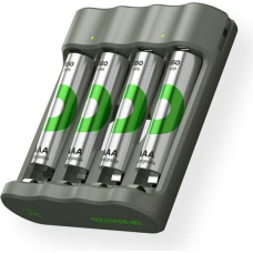 Gp Batteries GP ReCyko B441 4-Port USB-Model Charger incl.4xAAA NiMh 850mAh