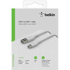 Belkin USB-A to USB-C Cable 3m White