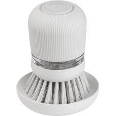 Brabantia Soap Dispensing Dish Brush  light grey