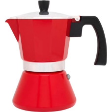 Leopold Vienna Espresso maker red 6 cups              LV113007