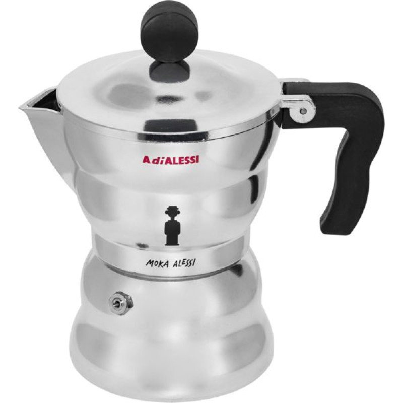 Alessi Moka Espresso Coffe Maker 3TZ. AAM33/3