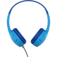 Belkin SOUNDFORM Mini On-Ear Wired Headphones Blue For Kids