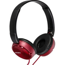 Sony MDR-ZX310 Austiņas Vadu Mūzika Sarkans