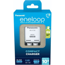 Eneloop Panasonic Eneloop Compact Charg. BW-CC50 incl. 2xAA K-KJ50MCD20E