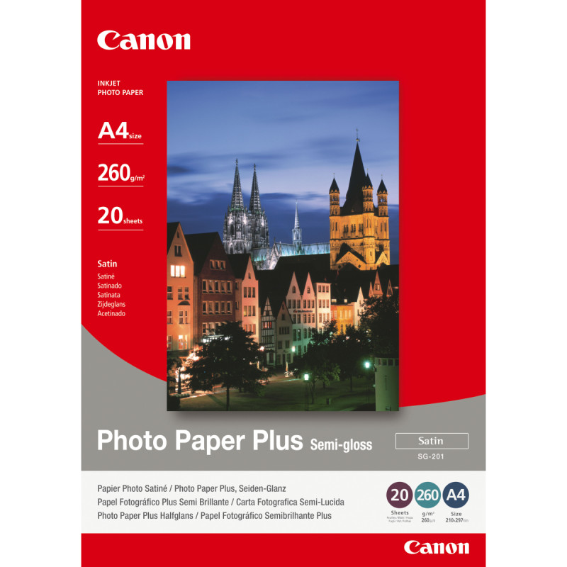 Canon 1686B021 fotopapīrs A4 Satīns