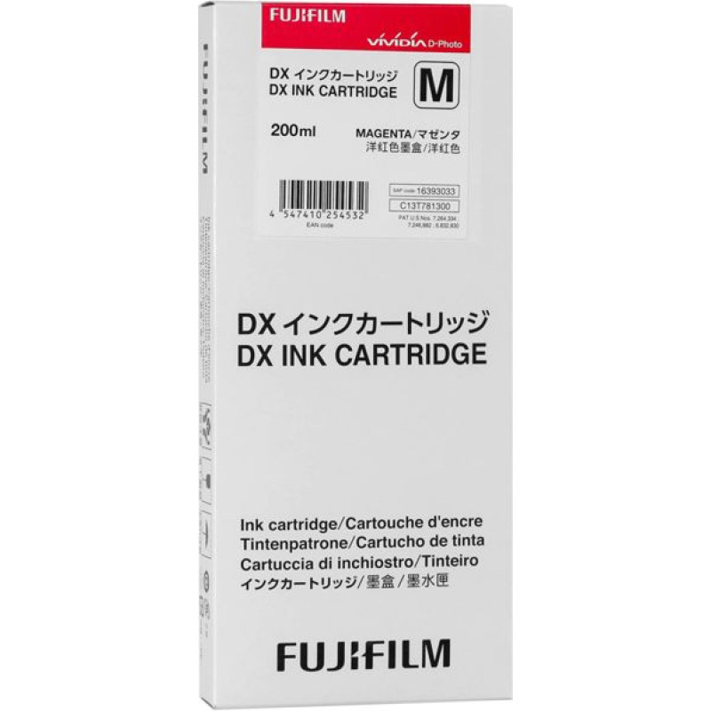 Fujifilm DX Ink Cartridge 200 ml magenta