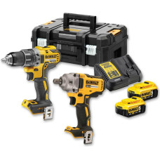 Dewalt .ZESTAW COMBO 18V DCK2077P2T (DCD791+DCF894) 2x5,0Ah 2xTSTAK II