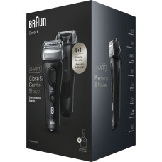 Braun Series 8 8560cc Wet & Dry Sietiņa skuveklis Trimmeris Melns