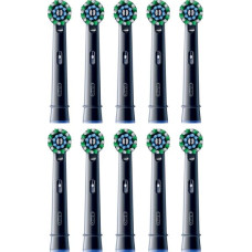 Oral-B Toothbrush heads black Pro CrossAction 10 pcs