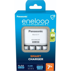 Eneloop Panasonic Eneloop Smart Charger BQ-CC17 inkl.4xAA   K-KJ17MCD40E