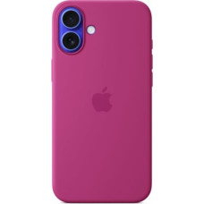 Apple Silicone case with MagSafe for iPhone 16 Plus - fuchsia