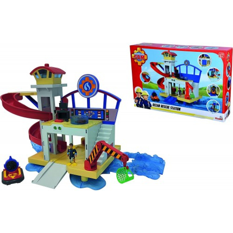 Simba Garage Fireman Sam Ocean station