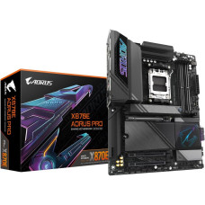 Gigabyte Mainboard|GIGABYTE|AMD X870E|SAM5|ATX|Memory DDR5|Memory slots 4|1xPCI-Express 3.0 4x|1xPCI-Express 4.0 4x	|1xPCI-Express 5.0 16x|4xM.2|1xHDMI|2xUSB 2.0|7xUSB 3.2|2xUSB-C|1xOptical S/PDIF|1xRJ45|2xAudio port|X870EAORUSPRO