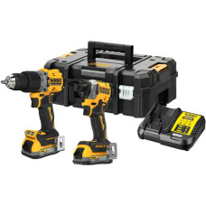 Dewalt ZESTAW COMBO 18V WKĘTARKA UDAROWA DCD805 + ZAKRĘTARKA DCF850 2x1,7Ah POWERSTACK DCK2050E2T