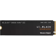 Western Digital SSD|WESTERN DIGITAL|Black SN850X|4TB|M.2|PCIE|NVMe|Write speed 6600 MBytes/sec|Read speed 7300 MBytes/sec|2.38mm|TBW 2400 TB|WDS400T2X0E