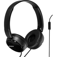 Sony MDR-ZX310AP Austiņas Vadu Zvani / mūzika Melns