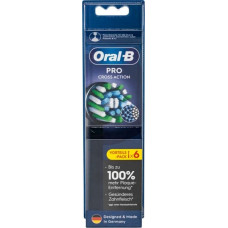 Oral-B Toothbrush heads black ProCrossAction CleanMaximizer6pc