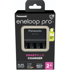 Eneloop Panasonic Eneloop Smart Plus Ch. BQ-CC55 incl. 4xAA K-KJ55HCD40E