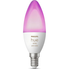 Philips Hue balta un krāsaina atmosfēras gaisma Svece – viedā spuldze E14