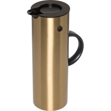 Stelton EM 77 thermal jug 1l brushed brass