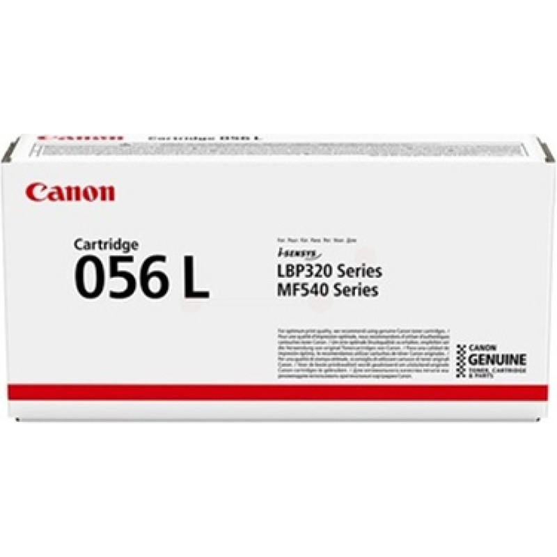 Canon 056 L tonera kārtridžs 1 pcs Oriģināls Melns