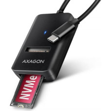 Axagon ADM2-CM USB-C adapter Gen 2 M.2 NVMe/SATA SSD