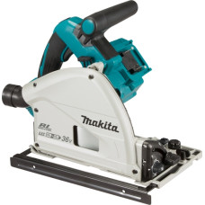 Makita PILARKA TARCZOWA - ZAGŁĘBIARKA 2x18V 165mm BLDC BEZ AKUMULATORÓW I ŁAD. MAKPAC DSP601ZJU