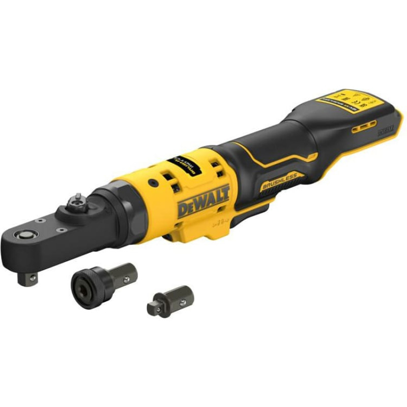 Dewalt GRZECHOTKA 12V Z ADAPTERAMI 1/4