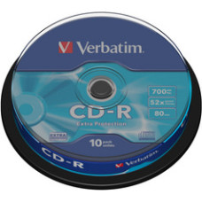 Verbatim CD-R 52x 700MB 10P CB DL Ex Prot 43437